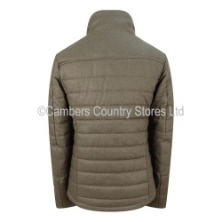 Hoggs Of Fife Ladies Elgin Quilted Herringbone Jacket